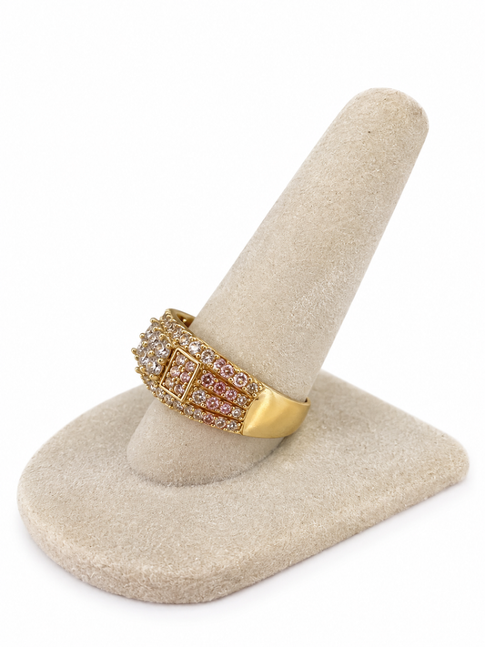 Anillo unisex full circonia